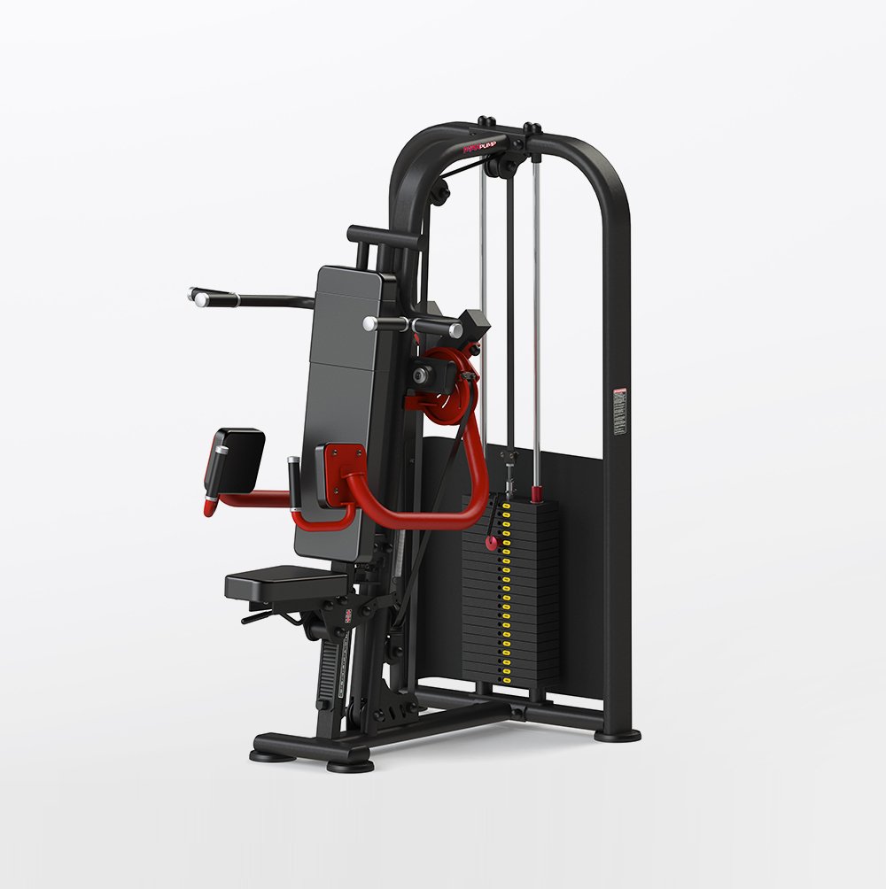 Seated Lateral Raise& Press Superset